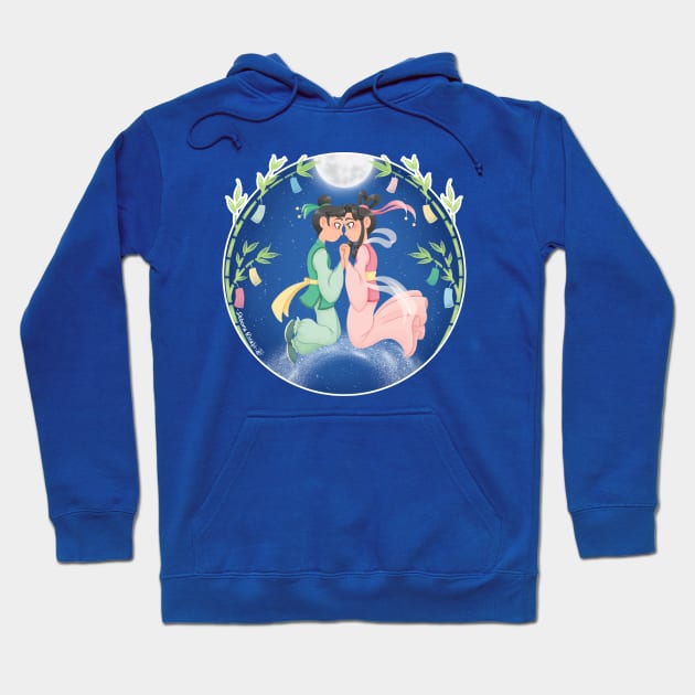 Tanabata Matsuri Hoodie by SilveryDreams